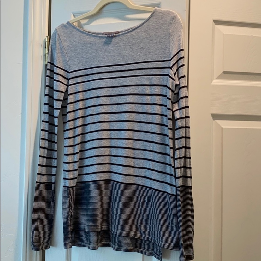 NWOT Vince Striped Long Sleeve Top
